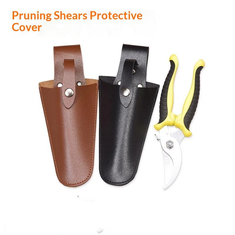 Leatherwork Designs - กระเป๋าเก็บเครื่องมือช่างไฟฟ้าหนังแท้ ดีไซน์หัวเข็มขัดอเนกประสงค์สำหรับคาดเอว กระเป๋าใส่เครื่องมือทำสวนและตัดแต่งกิ่งสำหรับงานกลางแจ้ง